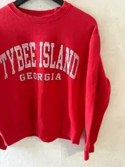 【ST-0036】 Ice Cream　Made in Pakistan 90s　採寸済み　レッド　Sサイズのサムネイル