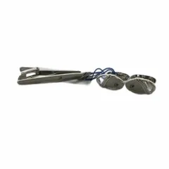 ケンゾーオム KENZO HOMME ネクタイピン カフス セット アクセサリー ロゴ シルバー色 ■GY19 /MQのサムネイル