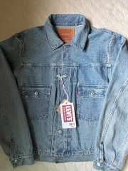 40(M)リーバイス LVC 1953 タイプ2 ジャケット ハーレークイーン 新品のサムネイル