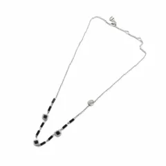 エンポリオアルマーニ EMPORIO ARMANI ネックレス アクセサリー ペンダント ロゴ ラインストーン Silver925 シルバー色 ■GY18 /MQのサムネイル