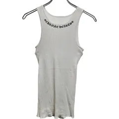 Chrome Hearts クロムハーツ Neck Logo Back GIRLS Print Tank Top バックガールズプリント タンクトップ S ホワイト レディースのサムネイル