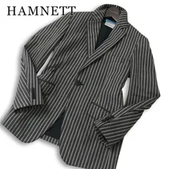HAMNETT キャサリン ハムネット 通年 総裏★ ストライプ 1B スリム テーラード ジャケット ブレザー Sz.S メンズのサムネイル