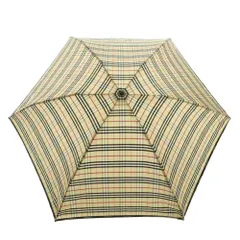 バーバリー ロンドン BURBERRY LONDON 折りたたみ傘 雨用 ノバチェック マルチカラー ベージュ グレー /SS ■OS ■GY11のサムネイル