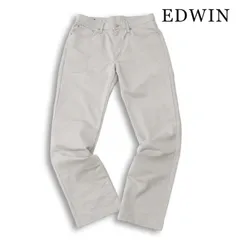 EDWIN エドウィン 春夏★ 【FC403A COOL-FLEX】 ストレート デニム パンツ ジーンズ 日本製 Sz.31 メンズ 灰 グレーのサムネイル