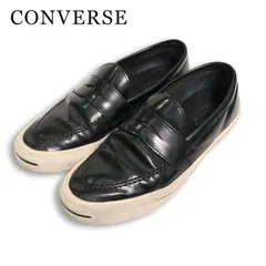 CONVERSE コンバース 通年 ジャックパーセル エナメル ローファー 靴 Sz.27cm　メンズ 黒のサムネイル