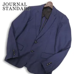 JOURNAL STANDARD ジャーナルスタンダード 通年★ 背抜き スリム テーラード ジャケット Sz.M メンズ ネイビーのサムネイル