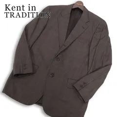 Kent in TRADITION ケント ヴァンジャック 通年 総裏★ チェック テーラード ジャケット 日本製 Sz.94A6 メンズ 灰のサムネイル