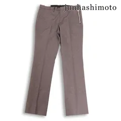 junhashimoto ジュンハシモト 通年★ ジップ スリム ストレッチ スラックス パンツ 日本製 Sz.1 メンズ 灰のサムネイル