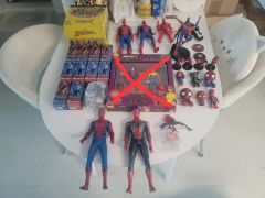 スパイダーマン x マクドナルドコラボ フィギュア 4箱コンプリート
