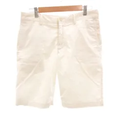 エストネーション ESTNATION ショートパンツ ショーツ コーデュロイ カットオフ M 白 ホワイト /FFのサムネイル