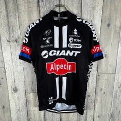 GIANT ジャイアント Team Giant-Alpecin チーム ジャイアント アルペシン 自転車競技 ウェア サイクル ジャージ 半袖 ジップアップ シャツ M サイズのサムネイル