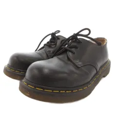 ドクターマーチン DR.MARTENS 3ホール レースアップシューズ レザー スチールトゥ UK4 黒 ブラック 19255400 /FFのサムネイル