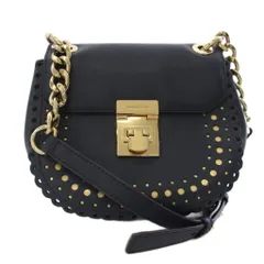 マイケルマイケルコース Michael michael kors ショルダーバッグ ポシェット レザー 紺 ネイビー /TK ■GY11のサムネイル
