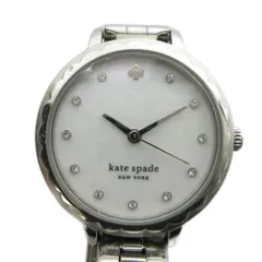 ケイトスペード KATE SPADE 腕時計 ウォッチ クォーツ ロゴ シェル文字盤 シルバー色 ■GY18 /MQのサムネイル