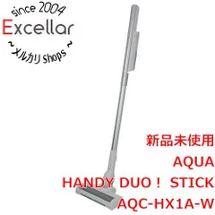 [bn:0] AQUA　コードレススティッククリーナー HANDY DUO！ STICK　AQC-HX1A-W　ホワイトのサムネイル