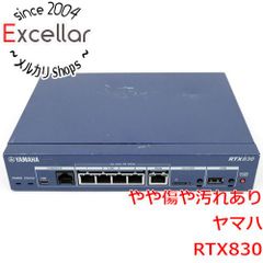 動作確認済】YAMAHA RTX830 高性能ギガビットルーター 初期化済み