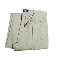90s Polo by Ralph Lauren USA製? 2タック ワイド チノパン TALON42