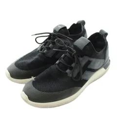 トッズ TOD'S NO CODE X スニーカー ローカット ロゴ 8 27㎝ 黒 ブラック /XZ ■GY11のサムネイル
