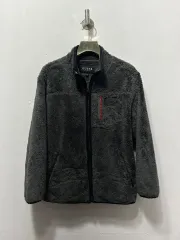 GUESS フリース ジップアップ ジャケット グレー キッズ 145サイズのサムネイル