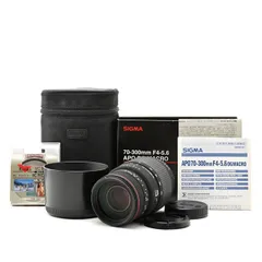 ＜並品＞ SIGMA APO 70-300mm F4-5.6 DG MACRO ペンタックス用｜フルサイズ対応 望遠ズームレンズ｜前玉小結露跡あり｜外観美品級のサムネイル