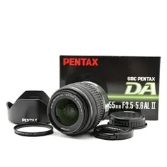 ＜良品＞ PENTAX smc PENTAX-DA 18-55mm F3.5-5.6AL II｜標準ズームレンズ｜外観美品級｜フード・フィルター・元箱付きのサムネイル