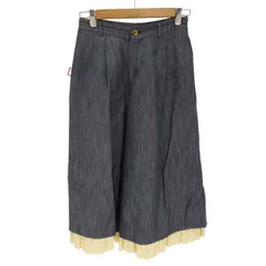 フランシュリッペ franche lippee ワイド デニムパンツ 裾レース レディース JPN：M のサムネイル