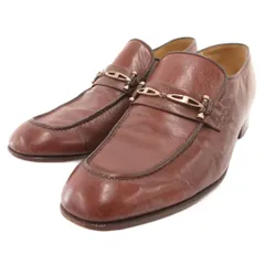 クリスチャンディオール Christian Dior ビットローファー シューズ レザー 41 茶 ブラウン /JS ■GY18のサムネイル