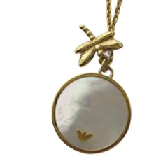 エンポリオアルマーニ EMPORIO ARMANI ネックレス ペンダント アクセサリー ロゴ ゴールド色 ■GY18 /MQのサムネイル