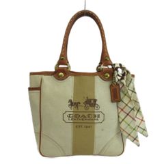 COACH バイカラー トートバッグ レザー - メルカリ