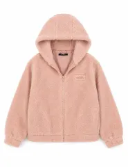 GUESS レディース フリース ジップアップ ジャケット 55-77のサムネイル