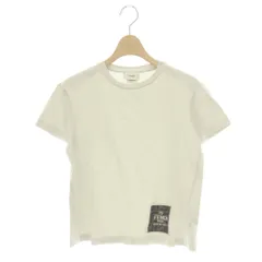 フェンディ FENDI LOGO PATCH T-SHIT Tシャツ カットソー 半袖 12A ライトグレー JUI153 /DO ■GYのサムネイル
