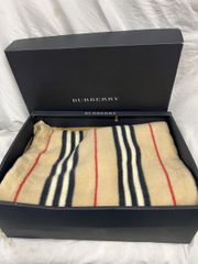 新品未使用】Burberry バーバリー 毛布 カシミヤ 混 西川産業 グレー