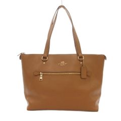 美品 COACH F37785 シティジップトート A4可 ブラウン - メルカリ