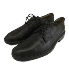 ポリーニ Pollini ビジネスシューズ ドレスシューズ レザー プレーントゥ 外羽根 41 26cm 黒 ブラック /XZ ■GY18のサムネイル