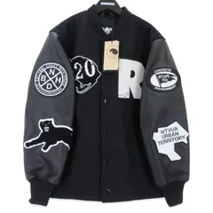 未使用 RATS × NEIGHBORHOOD × WTAPS ラッツ 20th LEATHER X MELTON COMBINATION JACKET 25'SPJ-0102 ブラック 黒 M  99001443のサムネイル