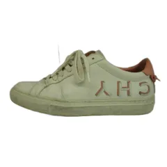 ジバンシィ GIVENCHY アーバンストリート Urban Street スニーカー 牛革 レザー ローカット リバースロゴ 36 23cm 白 ホワイト ピンク /XZ ■GY18のサムネイル