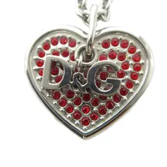 ディー&ジー ドルガバ ドルチェ&ガッバーナ D&G DJ1045 ネックレス アクセサリー ペンダント ロゴ ハート ラインストーン シルバー色 ■GY18 /MQのサムネイル