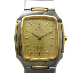 629 稼動 Waltham 時計 メンズ デイト ゴールド ウォルサム - メルカリ