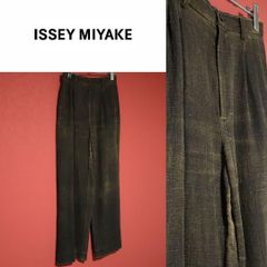 ISSEY MIYAKE 1999SS ヴィンテージ 織り地 ワイドスラックス ISSEY MIYAKE 1999SS ヴィンテージ 織り地 ワイドスラックス - メルカリ