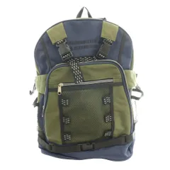 ホワイトマウンテニアリング White Mountaineering インターナショナル リュックサック バックパック ロゴ刺繍 カーキ 紺 ネイビー /SS ■OS ■GY18のサムネイル