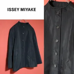 ISSEY MIYAKE 2001AW パネル切替デザイン ノーカラージャケットのサムネイル