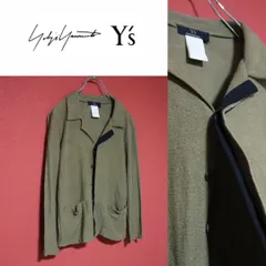 Y's ヨウジヤマモト 90s 切替 レイヤード オープンカラージャケットのサムネイル