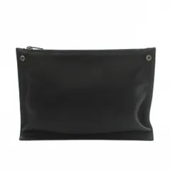 サンローラン パリ SAINT LAURENT PARIS サックドジュール ポーチ レザー 濃紺 ダークネイビー /MI ■OH ■GY17のサムネイル