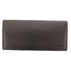 バーバリー ロンドン BURBERRY LONDON 長財布 ウォレット レザー シボ革 裏地ノバチェック 型押しロゴ 黒 ブラック /JS ■GY18のサムネイル