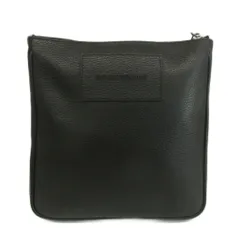 エンポリオアルマーニ EMPORIO ARMANI ショルダーバッグ クロスボディ レザー ラバーロゴ 黒 ブラック /XZ ■GY18のサムネイル