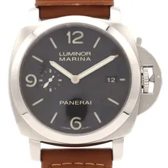【ノーメンテナンス還元価格】パネライ ルミノールマリーナ1950 3DAYS PAM00312 SS 自動巻のサムネイル
