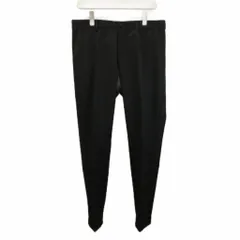 ドルチェ&ガッバーナ ドルガバ DOLCE&GABBANA パンツ スラックス ウール シルク混 サイドライン ジップフライ 48 L 黒 ブラック G6XAMT/GE765 /XZ ■GY19のサムネイル