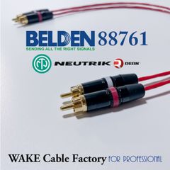 プレミアム仕様！MOGAMI2549☆RCAケーブル2.5mステレオペア - メルカリ
