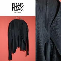 PLEATS PLEASE イッセイミヤケ 変形デザイン カーディガンのサムネイル