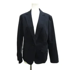 バーバリー ロンドン BURBERRY LONDON テーラードジャケット 上着 44 ネイビー 紺 ノバチェック柄 長袖 シングルブレスト B2E14-351-28 /PP ■Gのサムネイル